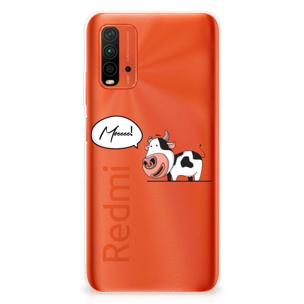 Xiaomi Poco M3 Telefoonhoesje met Naam Cow