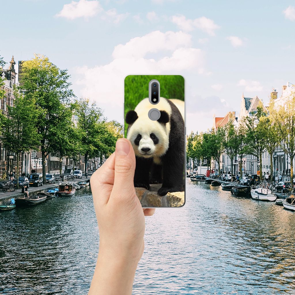 Nokia 2.4 TPU Hoesje Panda