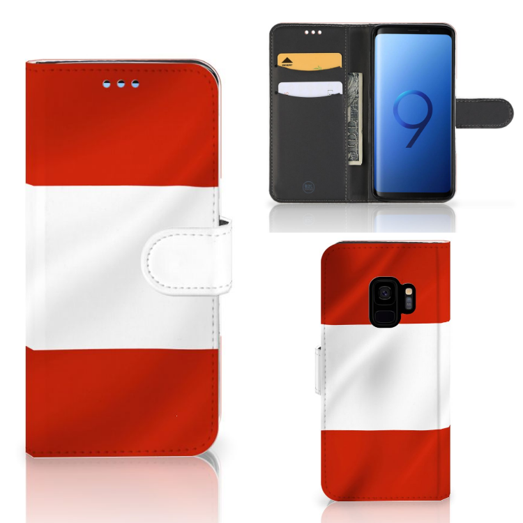 Samsung Galaxy S9 Bookstyle Case Oostenrijk