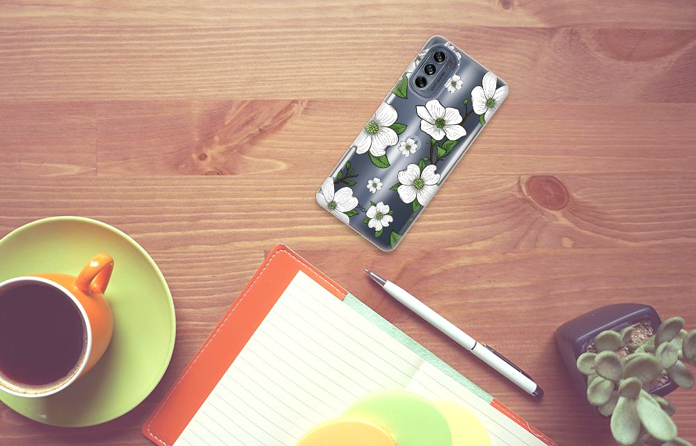 Motorola Moto G62 5G TPU Case Dogwood Flowers B2C Telecom