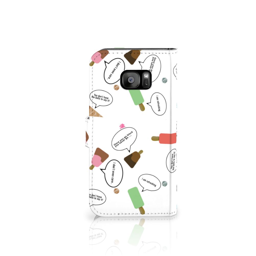 Samsung Galaxy S7 Edge Book Cover IJsjes