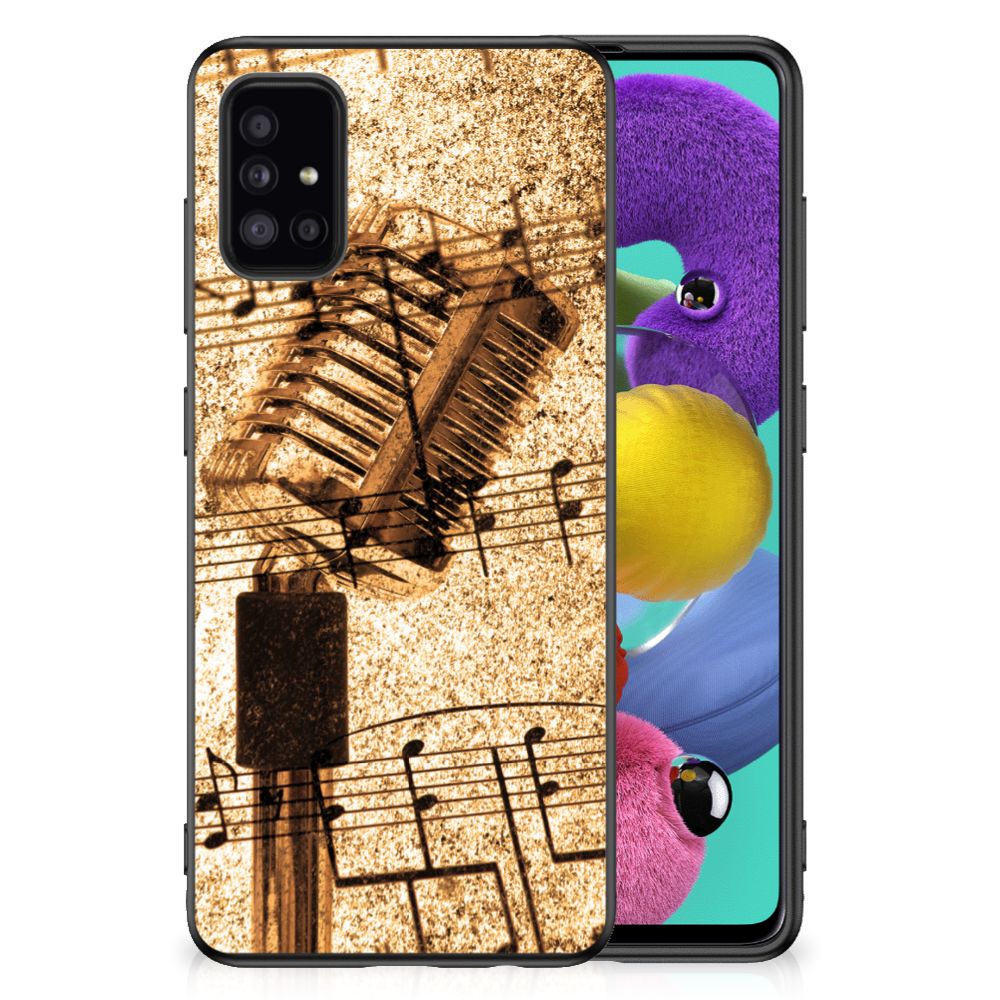 Samsung Galaxy A51 Grip Case Bladmuziek