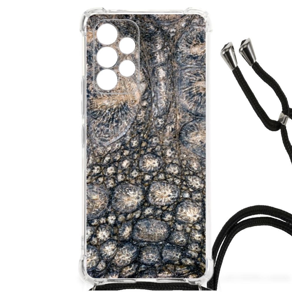 Samsung Galaxy A53 Case Anti-shock Krokodillenprint