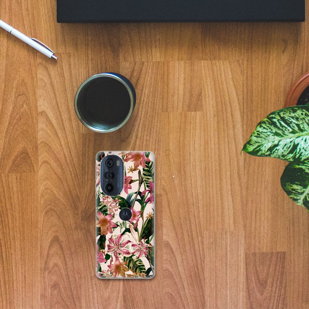 Motorola Edge 30 Pro TPU Case Flowers B2C Telecom