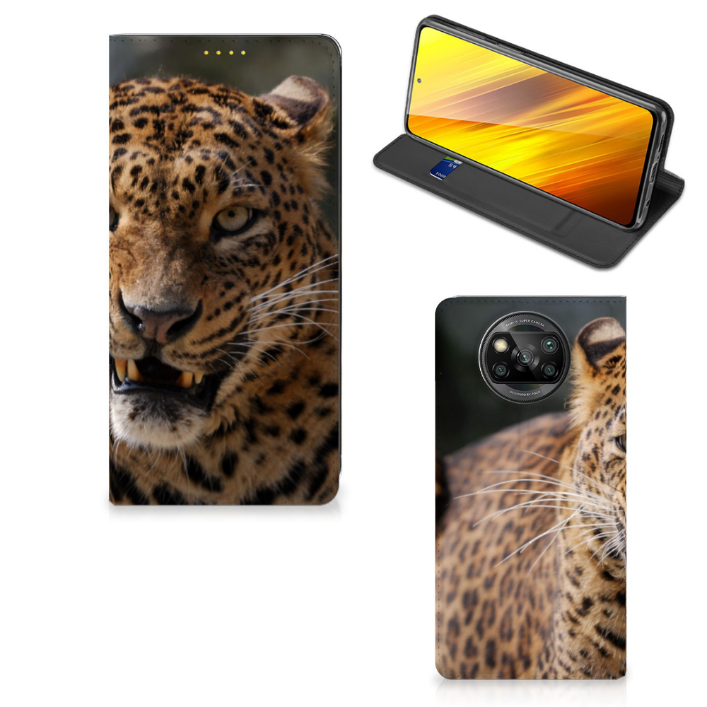 Xiaomi Poco X3 Pro | Poco X3 Hoesje maken Luipaard - B2C Telecom