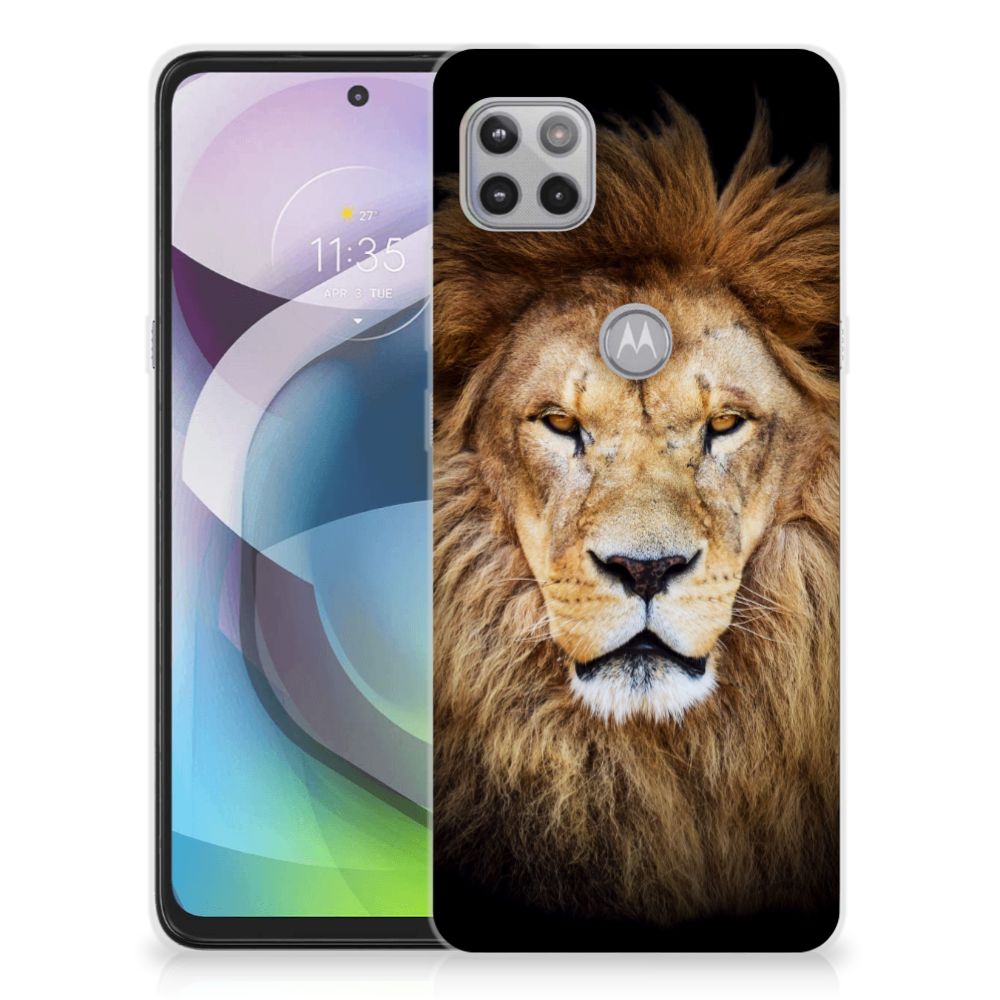 Motorola Moto G 5G TPU Hoesje Leeuw B2C Telecom