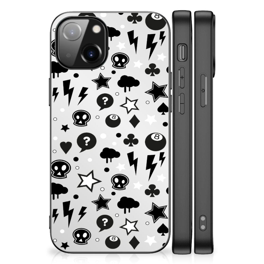 Telefoonhoesje Apple iPhone 13 Silver Punk B2C Telecom