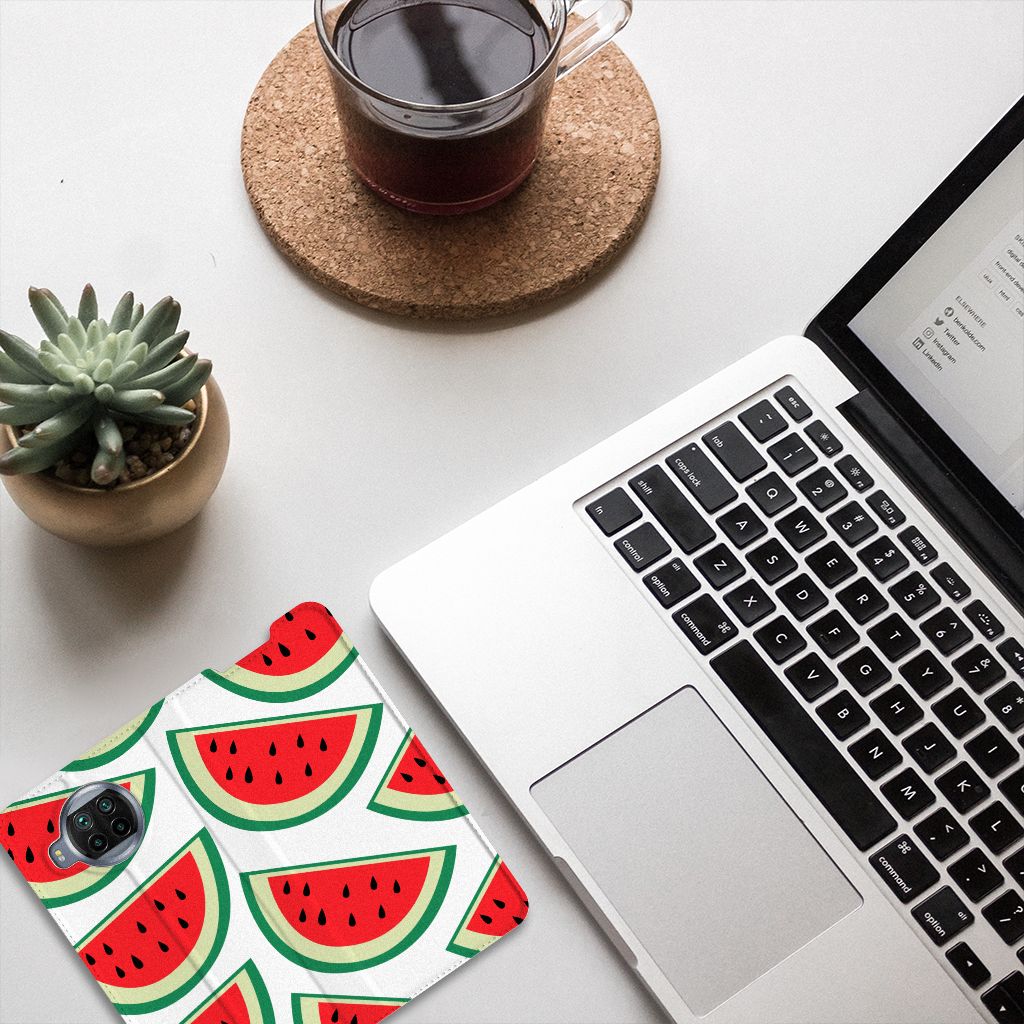 Xiaomi Mi 10T Lite Flip Style Cover Watermelons - B2C Telecom