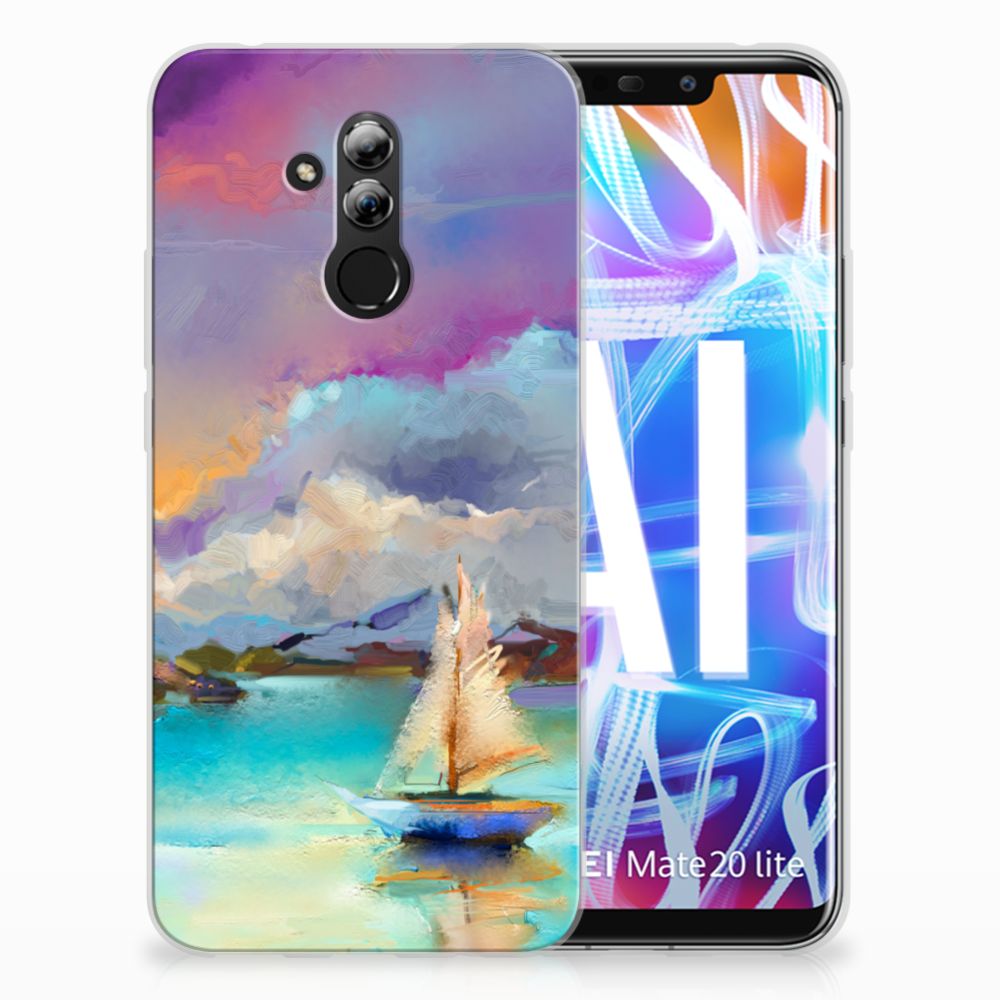 Hoesje maken Huawei Mate 20 Lite Boat