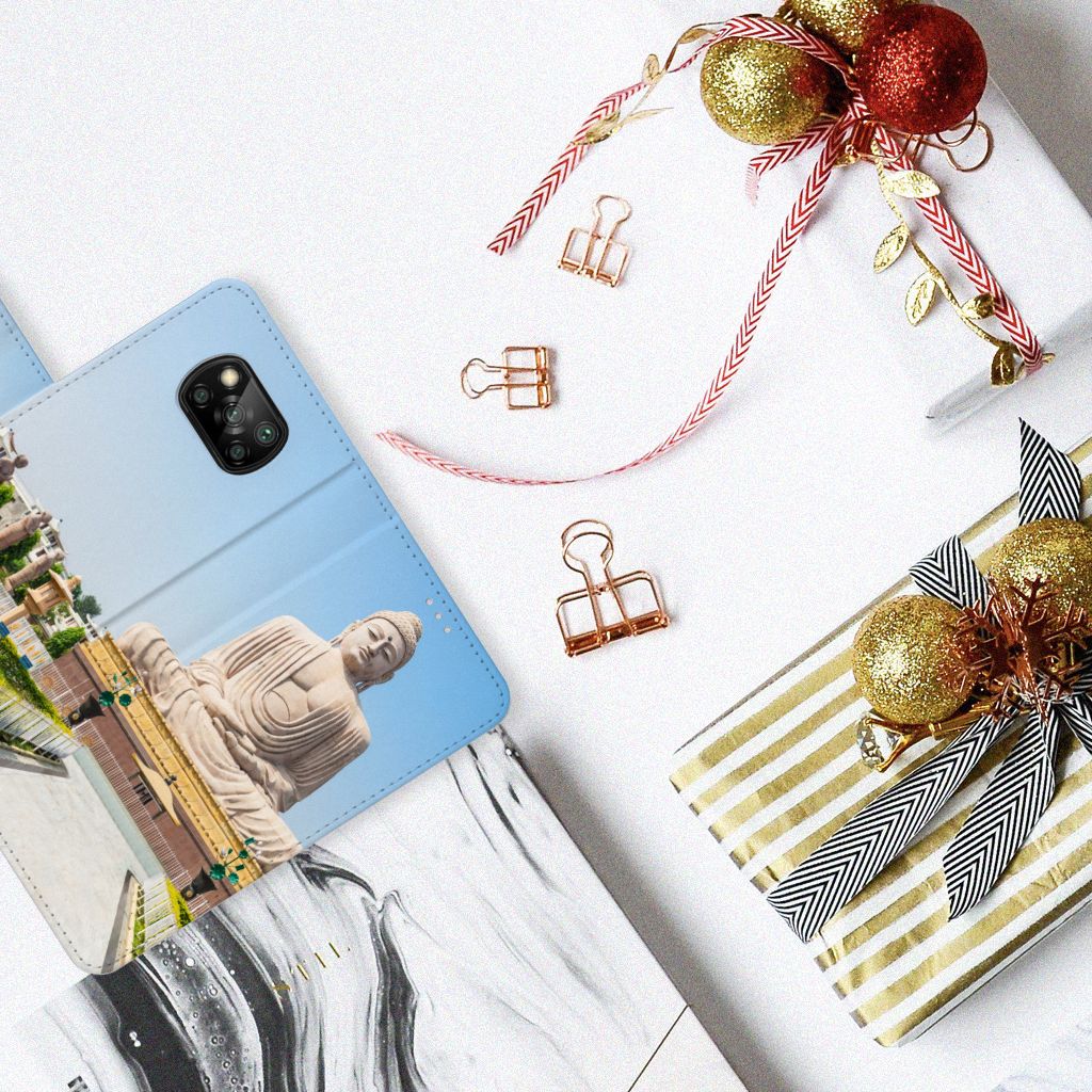 Xiaomi Poco X3 | Poco X3 Pro Flip Cover Boeddha
