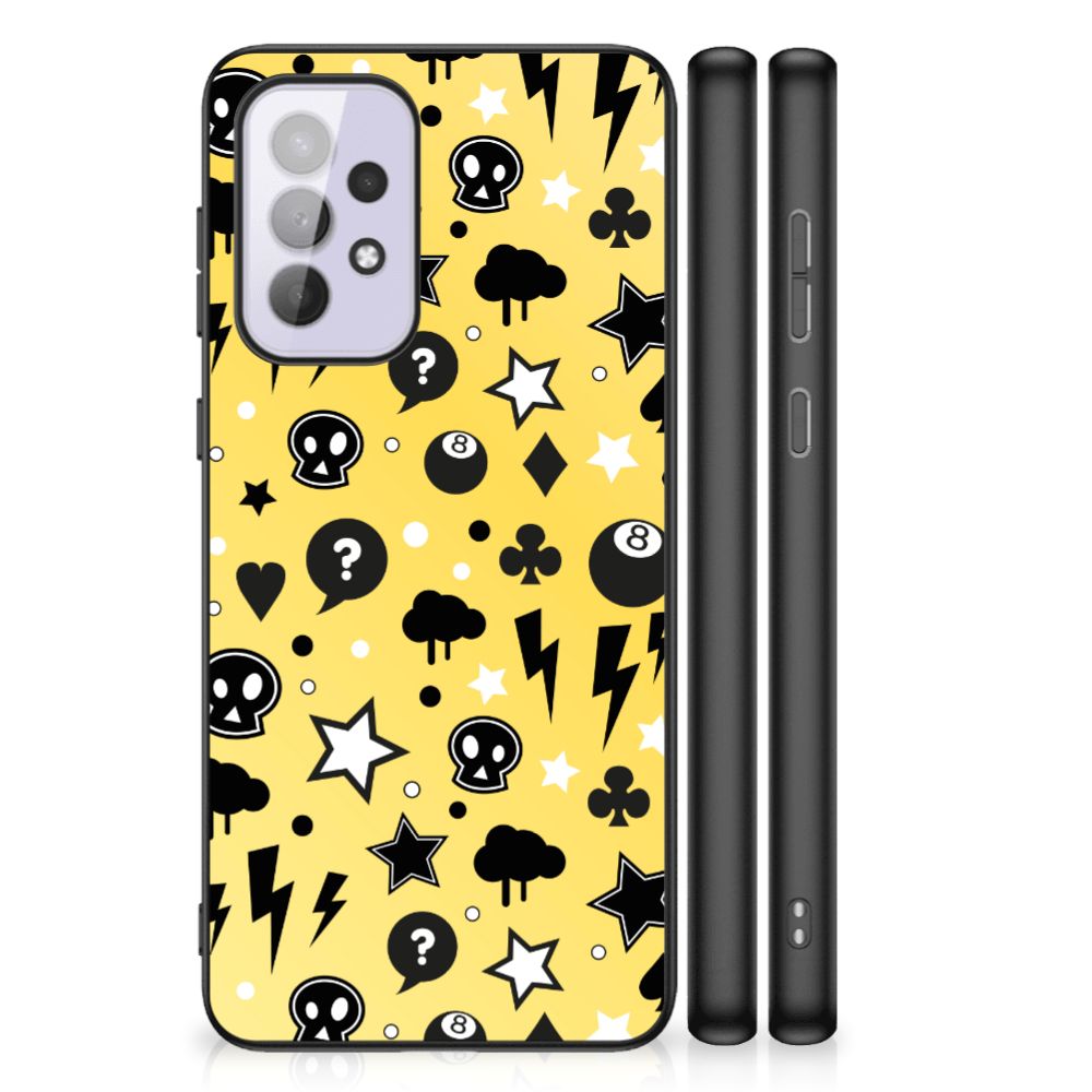 Telefoonhoesje Samsung Galaxy A33 5G Punk Geel B2C Telecom