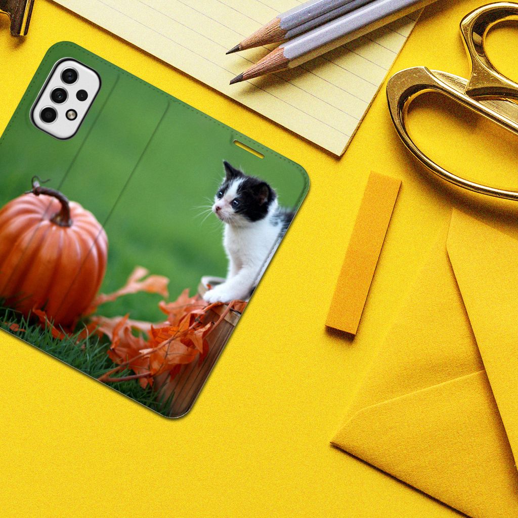 Samsung Galaxy A23 Hoesje maken Kitten - B2C Telecom