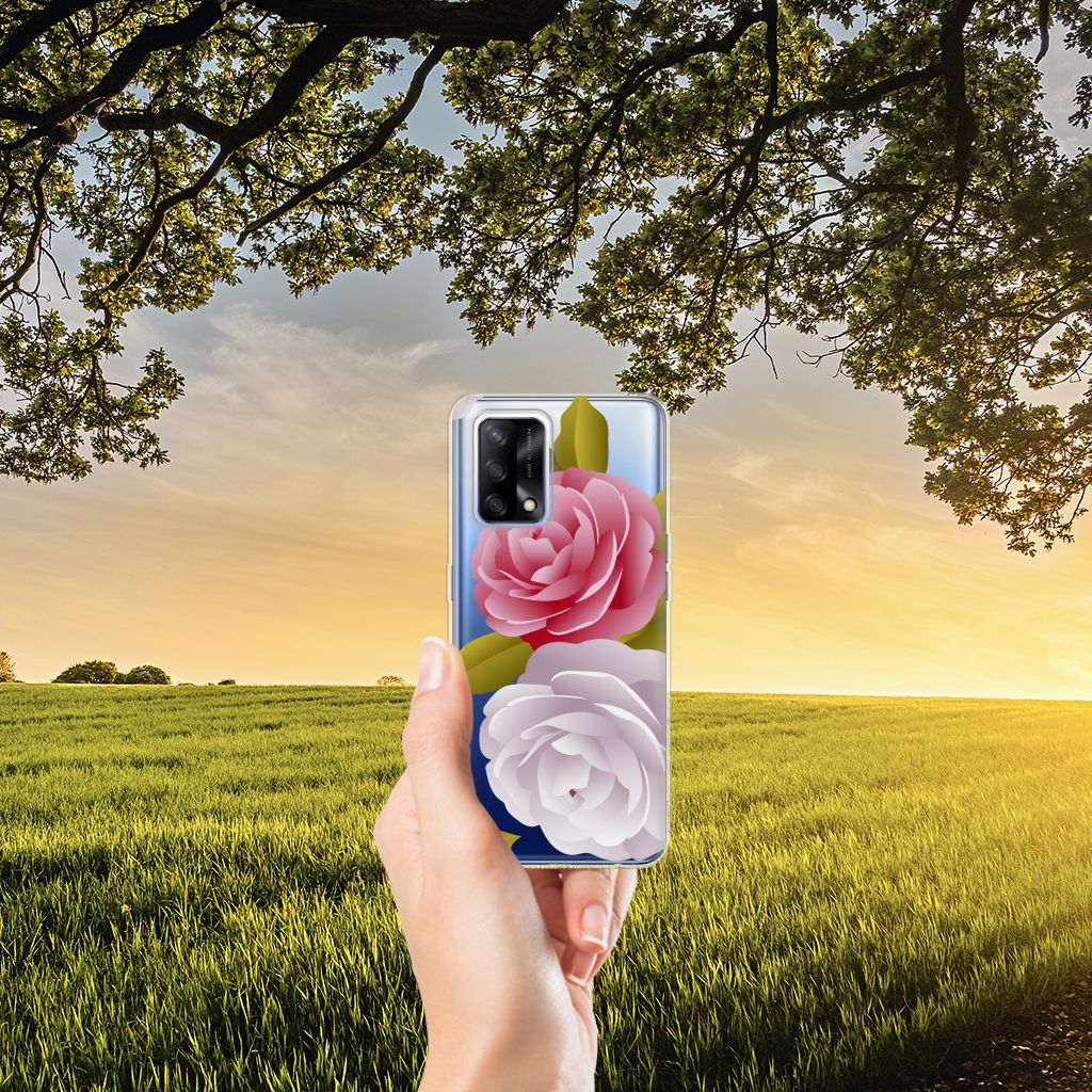OPPO A74 4G TPU Case Roses B2C Telecom