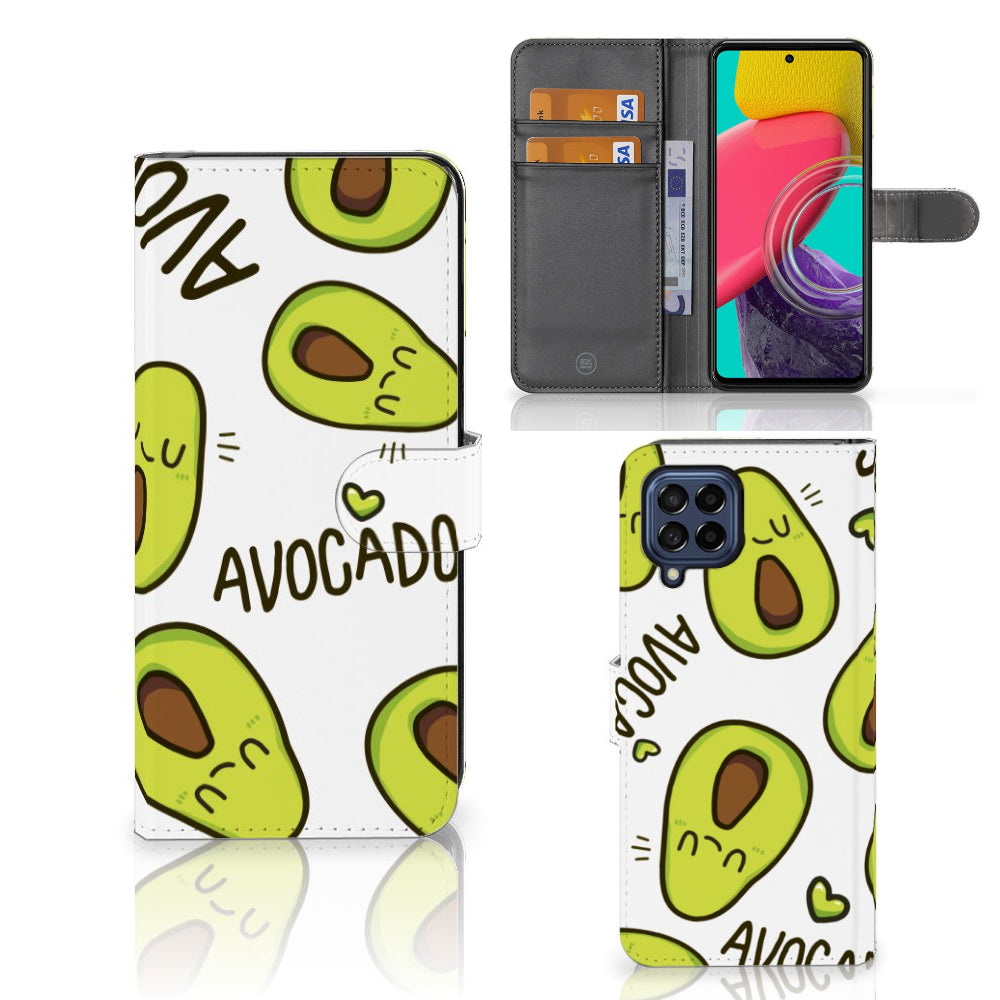 Samsung Galaxy M53 Leuk Hoesje Avocado Singing