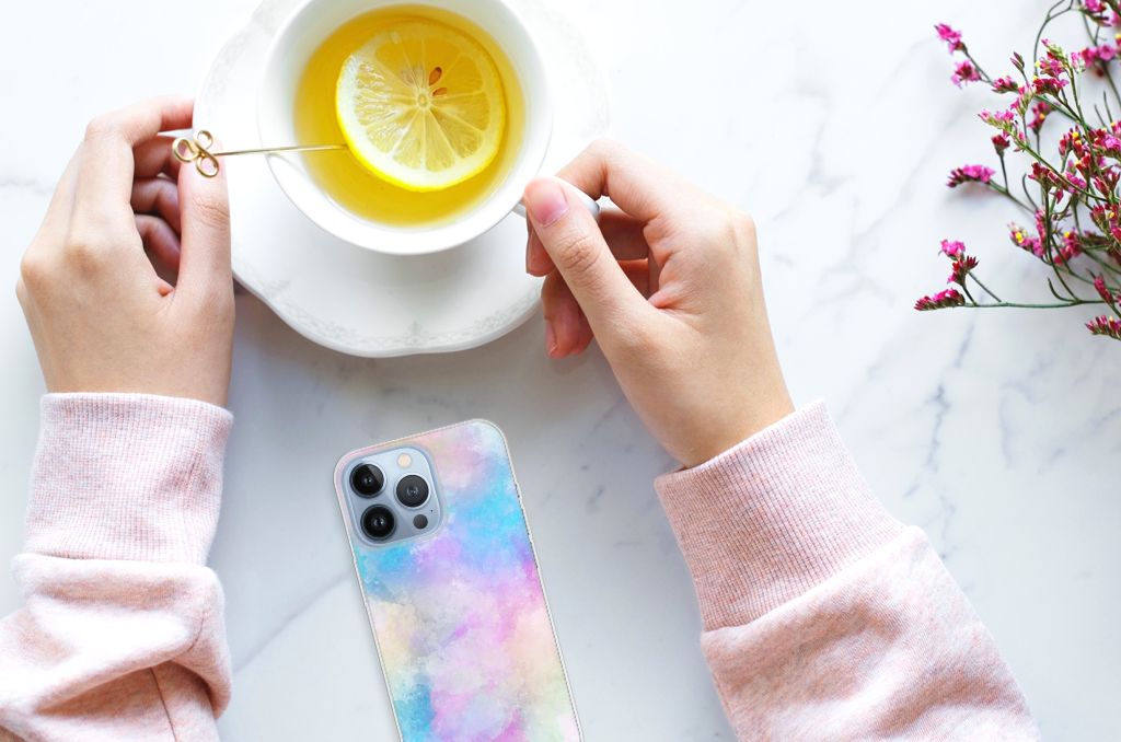 Hoesje maken Apple iPhone 13 Pro Watercolor Light B2C Telecom