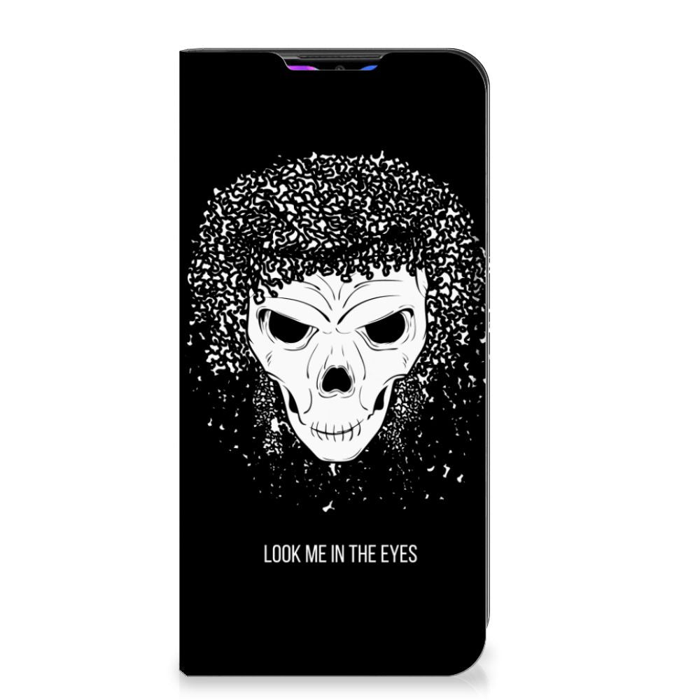 Mobiel BookCase Xiaomi Redmi 9 Skull Hair - B2C Telecom