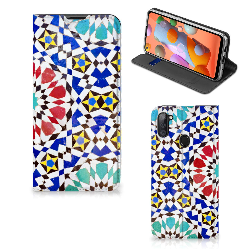 Samsung Galaxy M11 | A11 Standcase Mozaïek