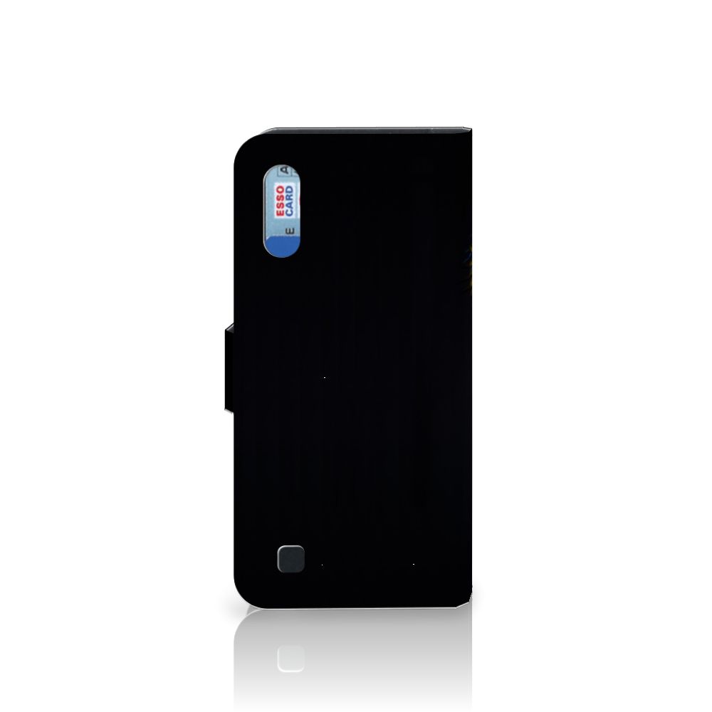 Samsung Galaxy M10 Telefoonhoesje met Pasjes Papegaai