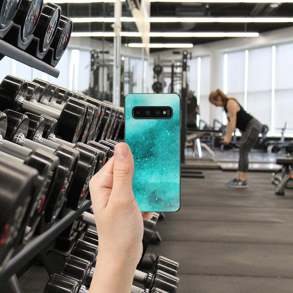 Case Samsung Galaxy S10 Painting Blue B2C Telecom