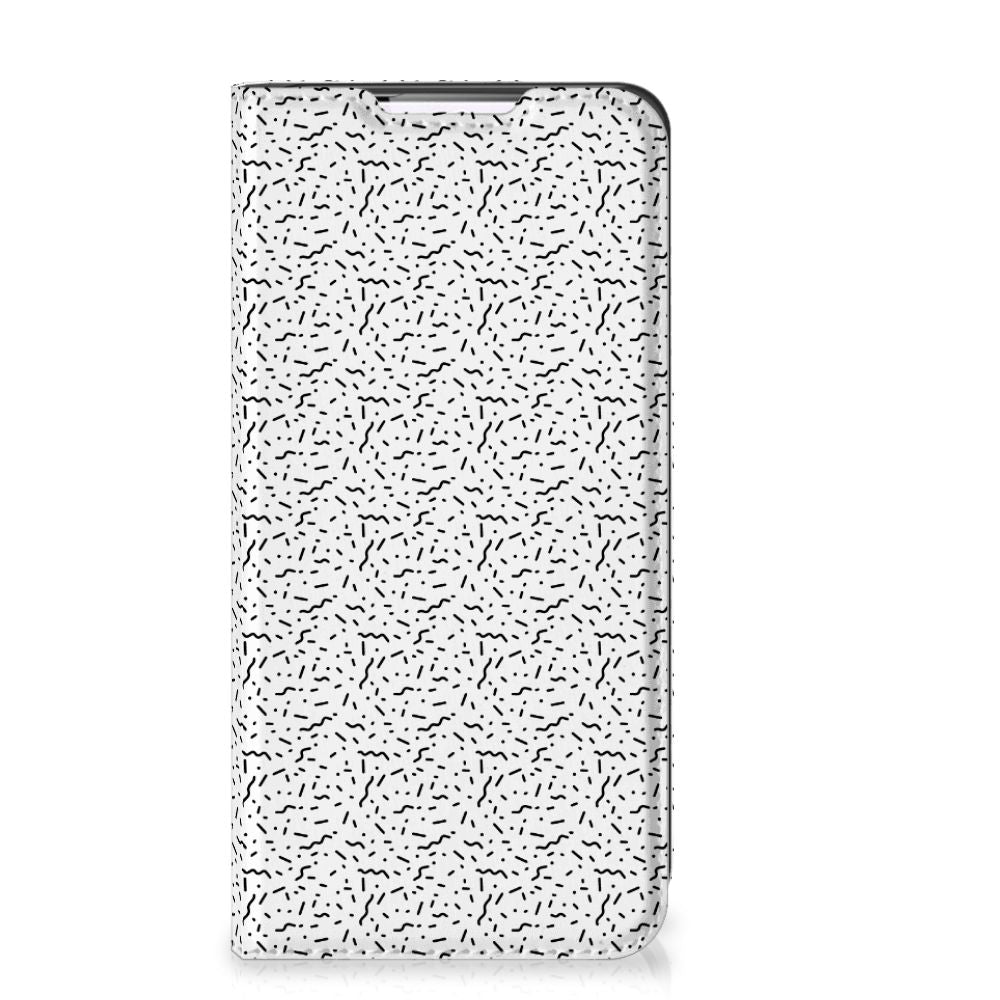 Samsung Galaxy S22 Hoesje met Magneet Stripes Dots - B2C Telecom