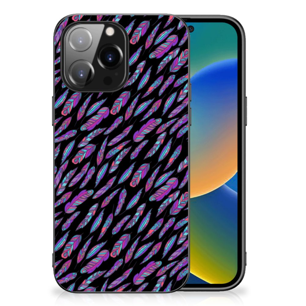 iPhone 14 Pro Max Back Case Feathers Color B2C Telecom