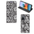 Xiaomi Redmi Note 10 Pro Smart Cover Black Flowers - B2C Telecom