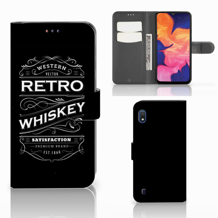 Samsung Galaxy A10 Book Cover Whiskey
