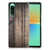 Sony Xperia 10 V Bumper Hoesje Steigerhout