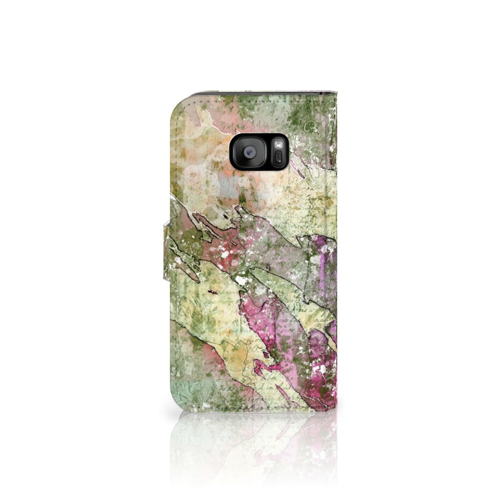 Hoesje Samsung Galaxy S7 Edge Letter Painting