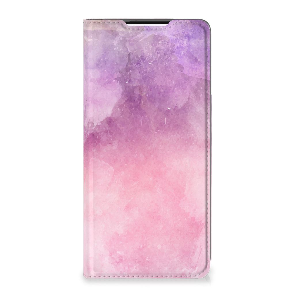 Bookcase Samsung Galaxy S21 Plus Pink Purple Paint - B2C Telecom