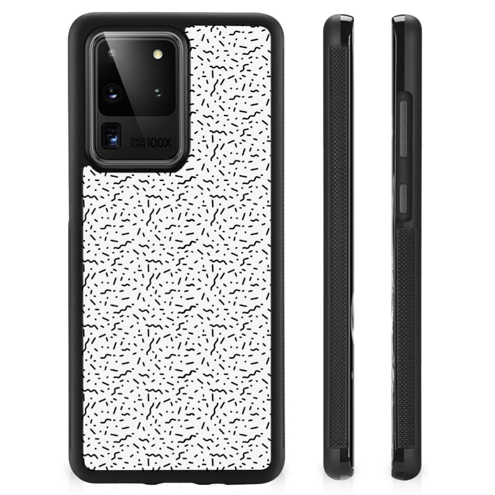 Samsung Galaxy S20 Ultra Bumper Case Stripes Dots B2C Telecom