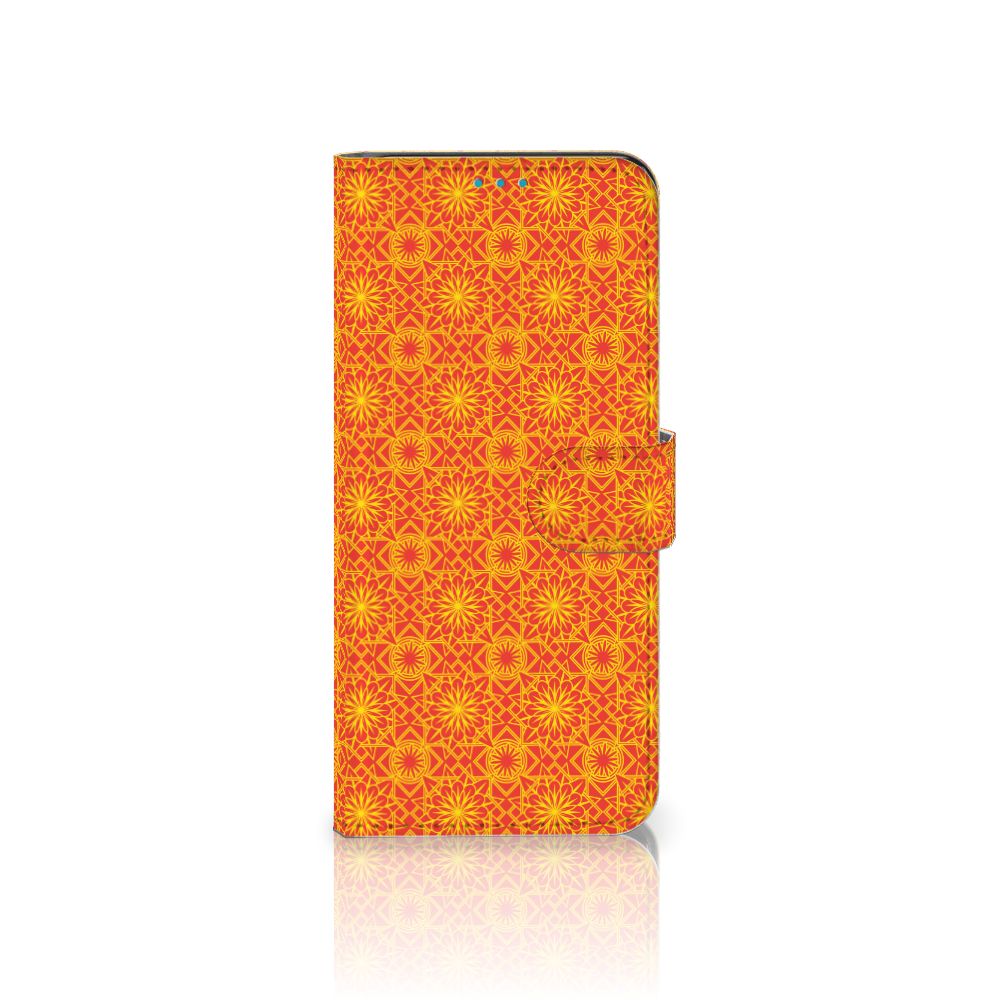Samsung Galaxy A73 5G Telefoon Hoesje Batik Oranje