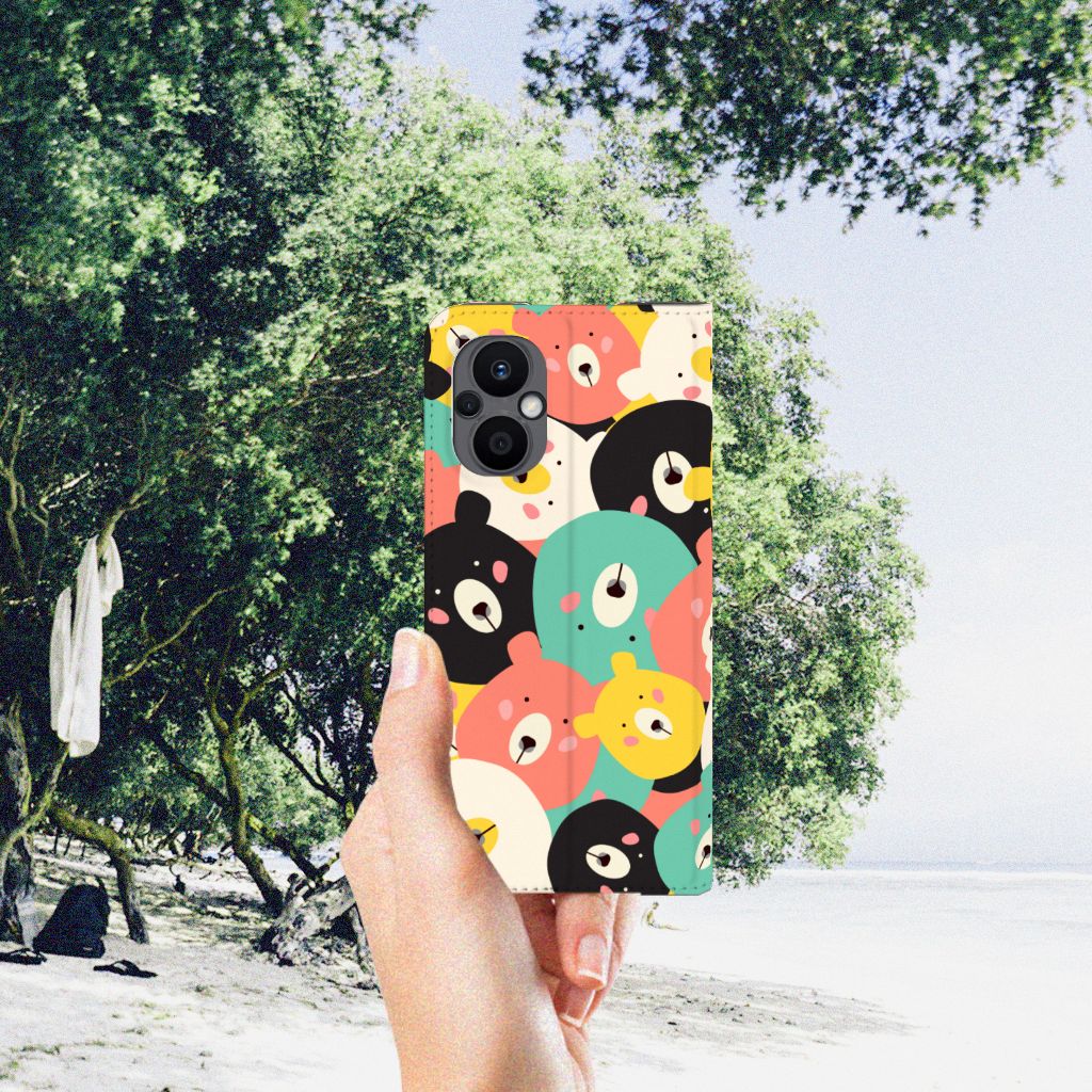 OPPO Reno8 Lite Magnet Case Bears - B2C Telecom