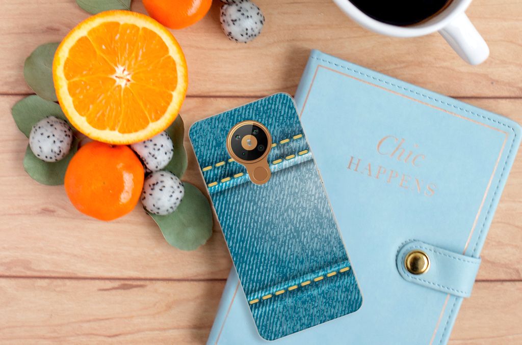 Nokia 5.3 Silicone Back Cover Jeans B2C Telecom