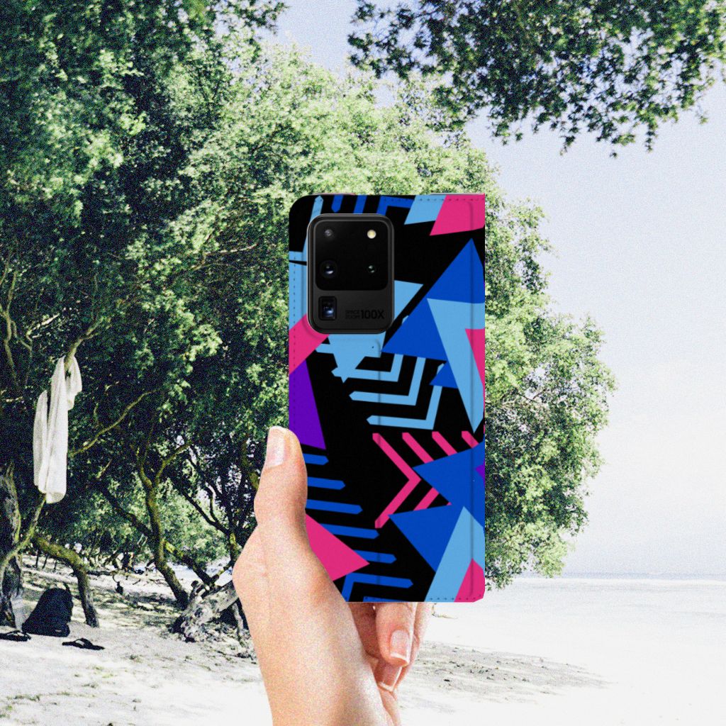 Samsung Galaxy S20 Ultra Stand Case Funky Triangle - B2C Telecom
