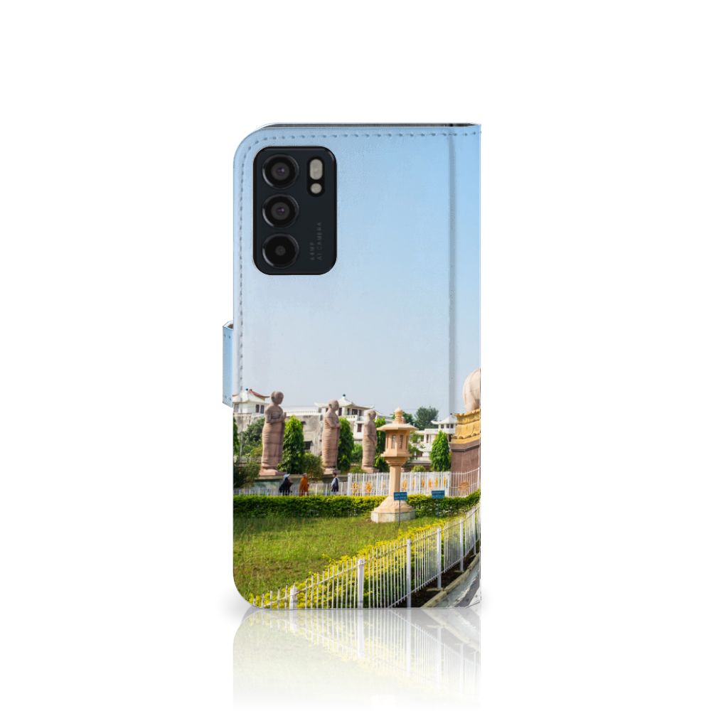 OPPO Reno6 5G Flip Cover Boeddha