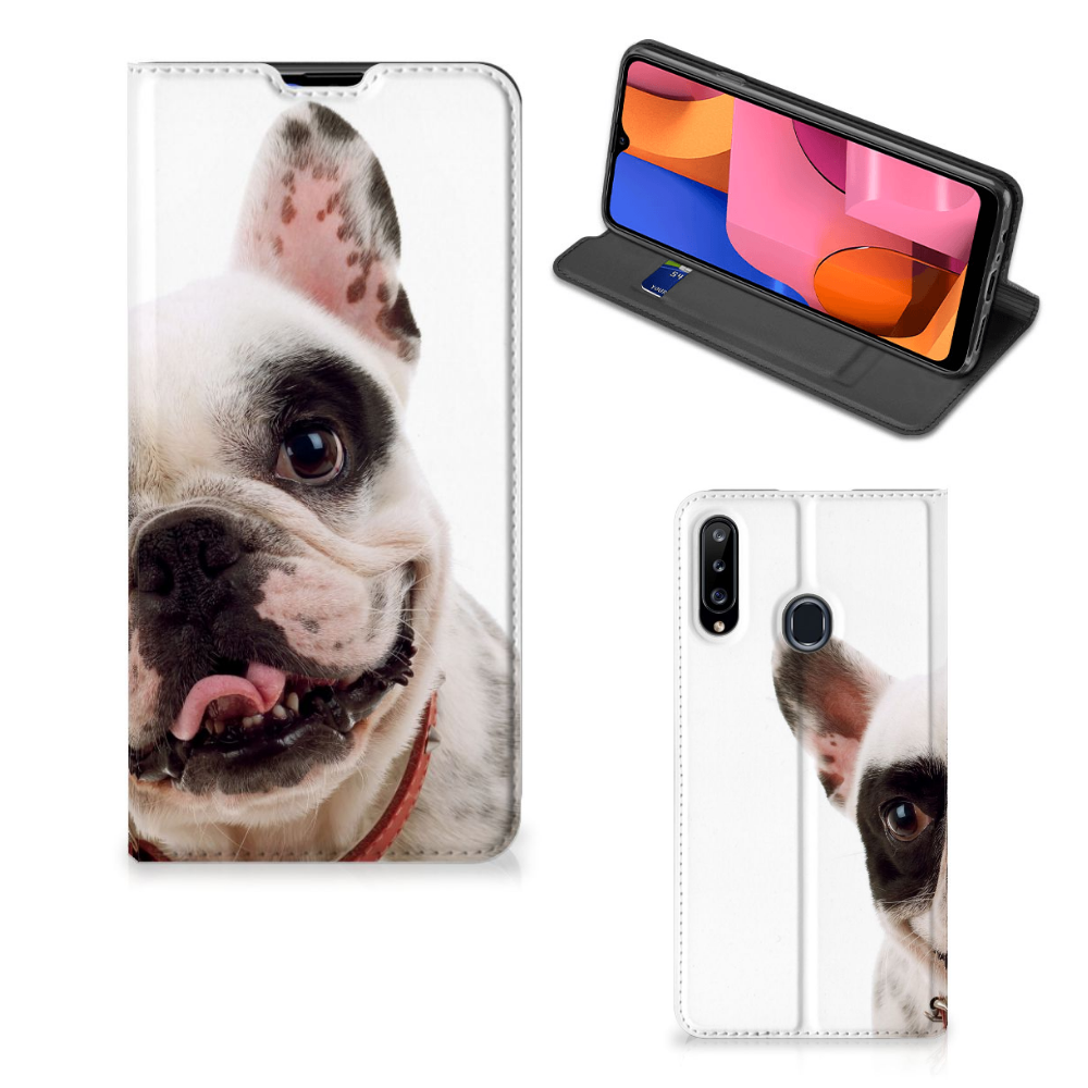 Samsung Galaxy A20s Hoesje maken Franse Bulldog - B2C Telecom