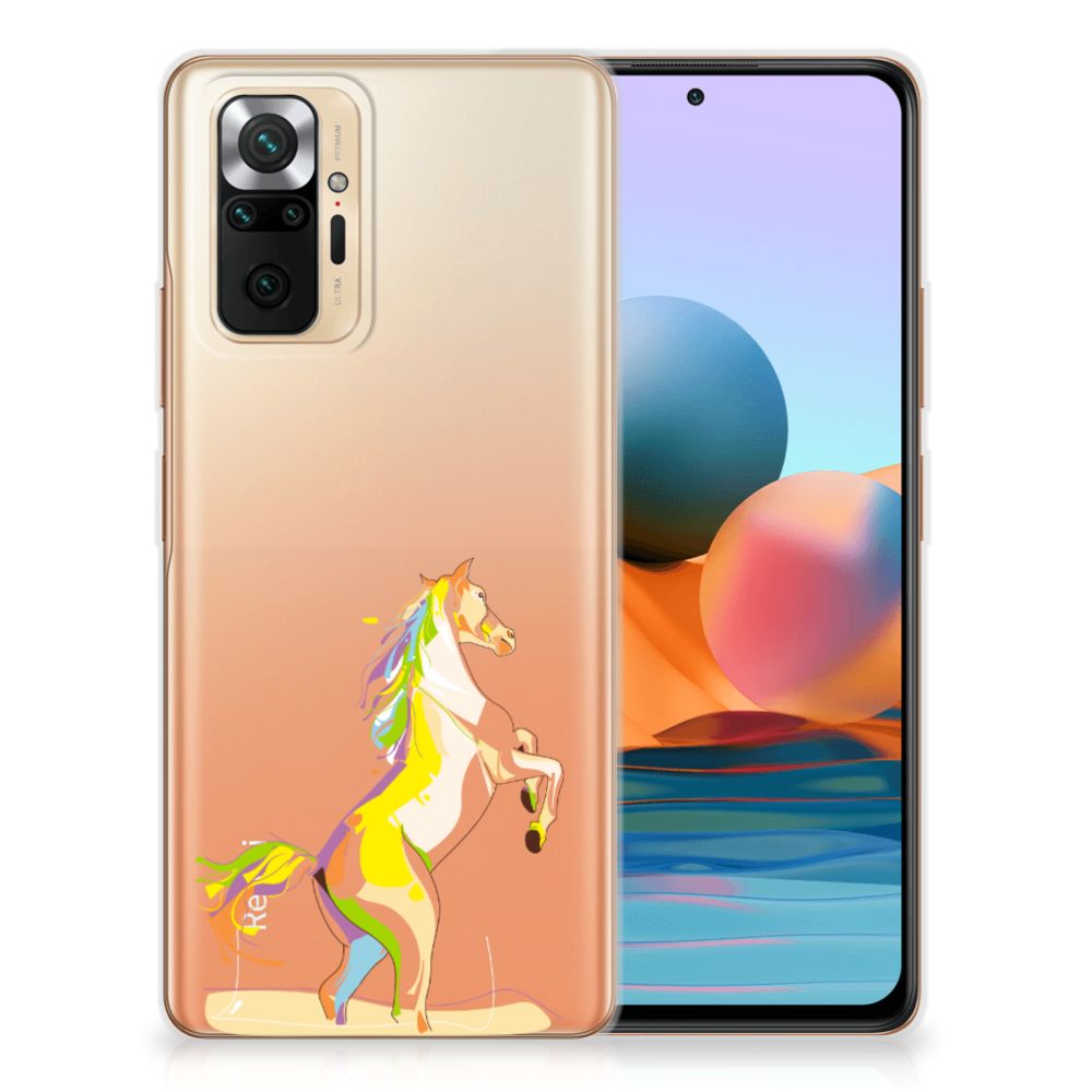 Xiaomi Redmi Note 10 Pro Telefoonhoesje met Naam Horse Color B2C Telecom