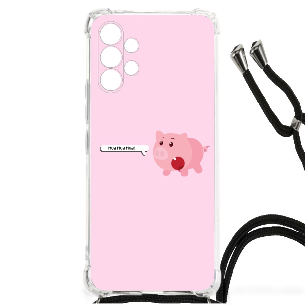 Samsung Galaxy A13 4G Stevig Bumper Hoesje Pig Mud B2C Telecom