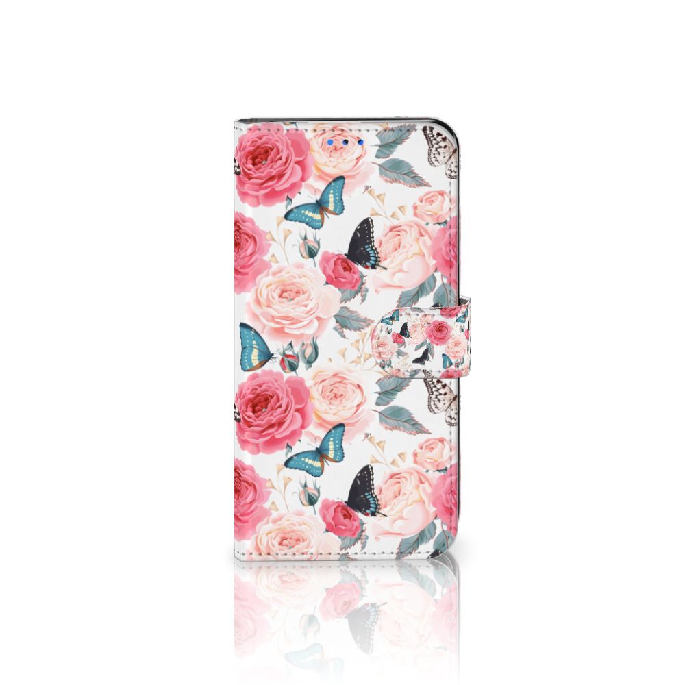 Huawei P Smart 2020 Hoesje Butterfly Roses