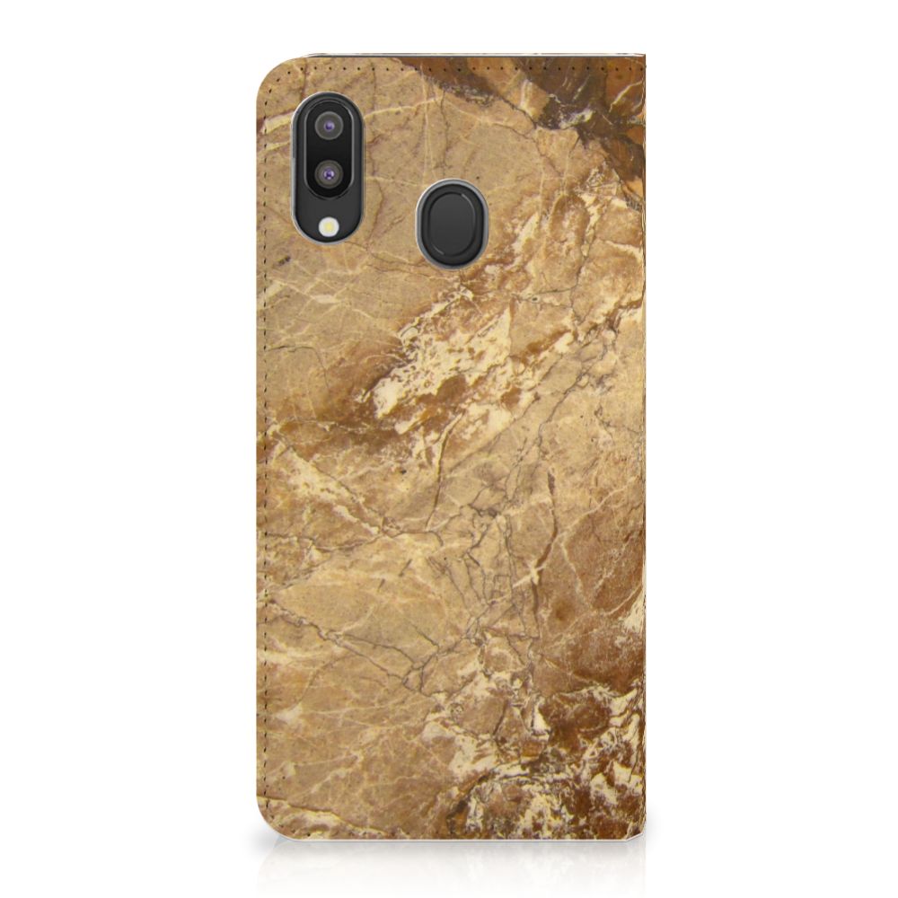 Samsung Galaxy M20 Standcase Marmer Creme