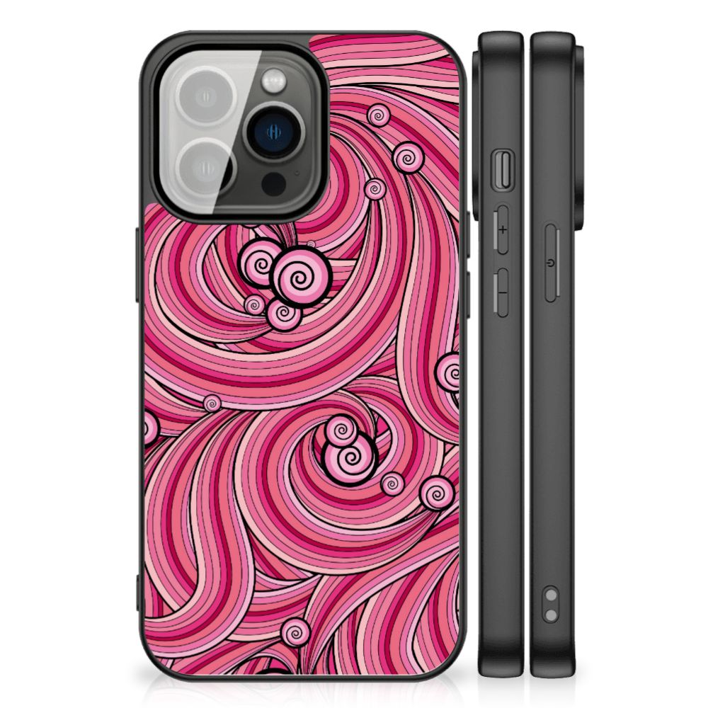 iPhone 13 Pro Leuk Telefoonhoesje Swirl Pink B2C Telecom