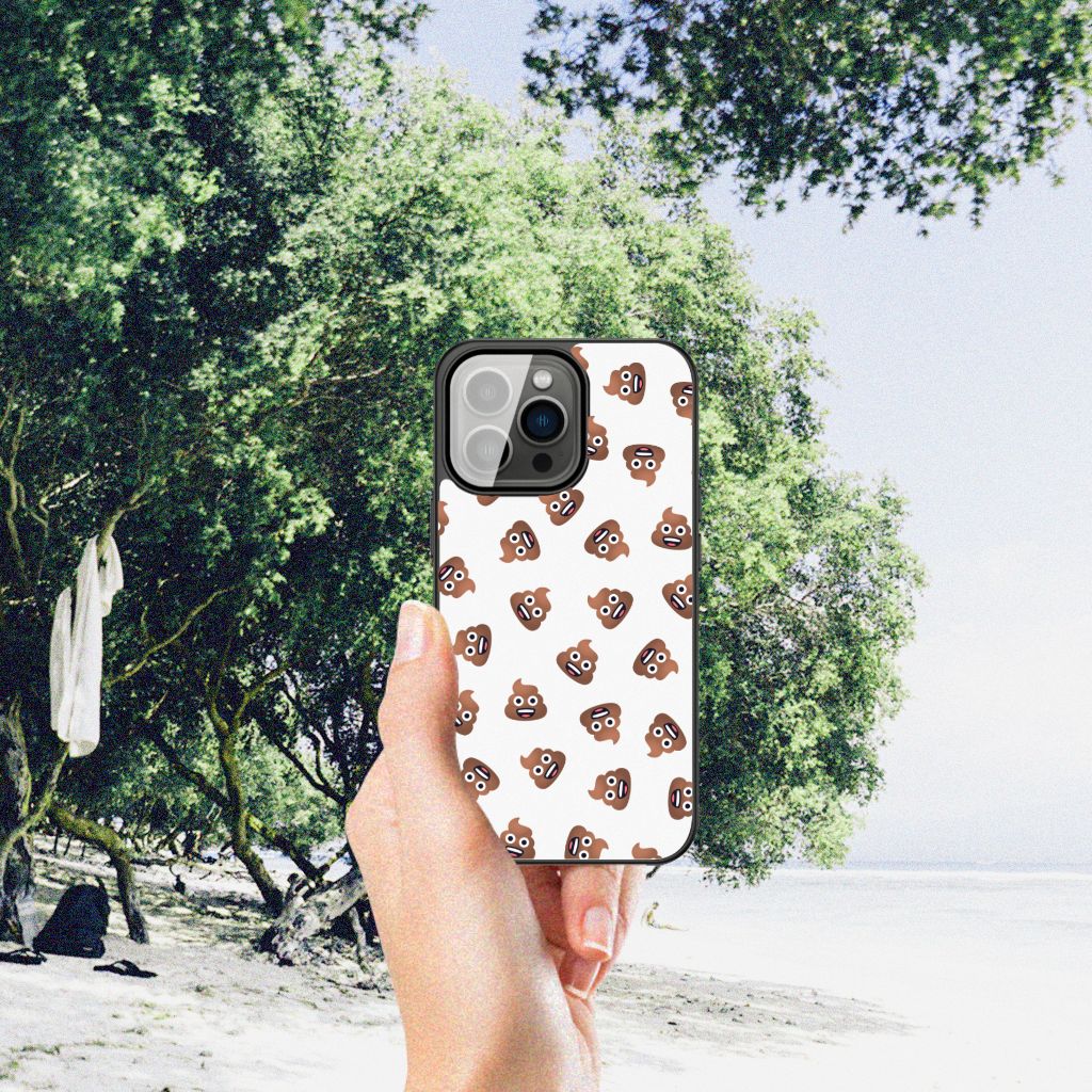 Back Case voor iPhone 13 Pro Poep Emojis B2C Telecom