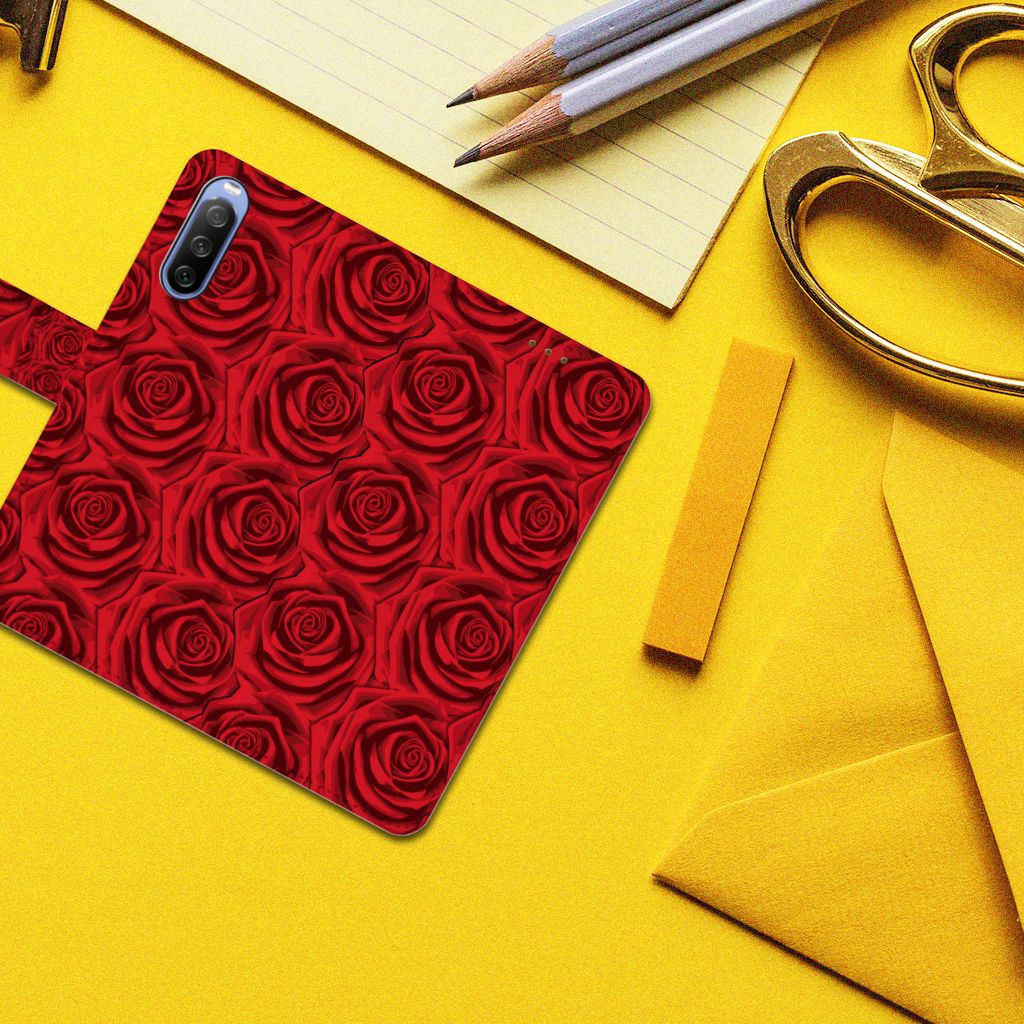 Sony Xperia 10 III Hoesje Red Roses