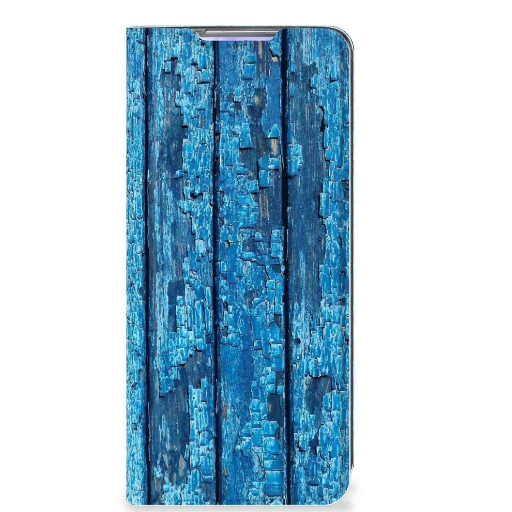 Samsung Galaxy S20 Ultra Book Wallet Case Wood Blue - B2C Telecom