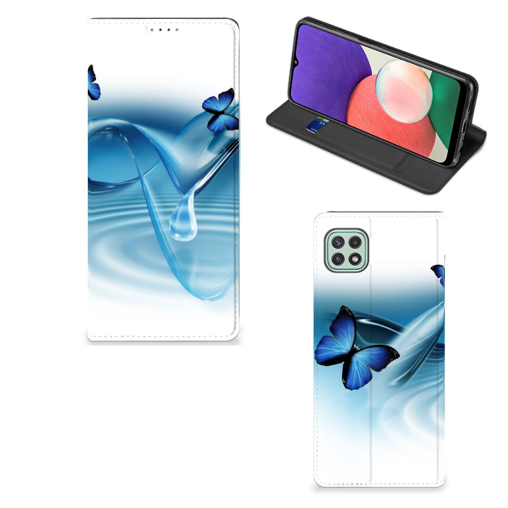 Samsung Galaxy A22 5G Hoesje maken Vlinders - B2C Telecom