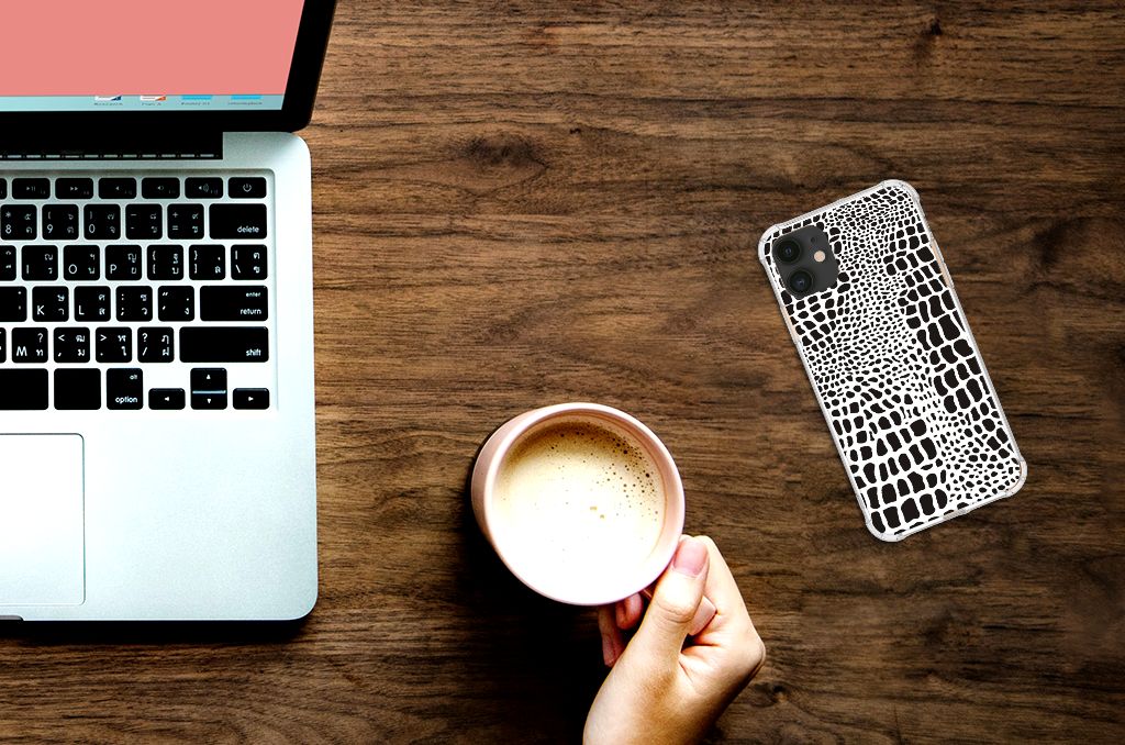 Apple iPhone 11 Case Anti-shock Slangenprint