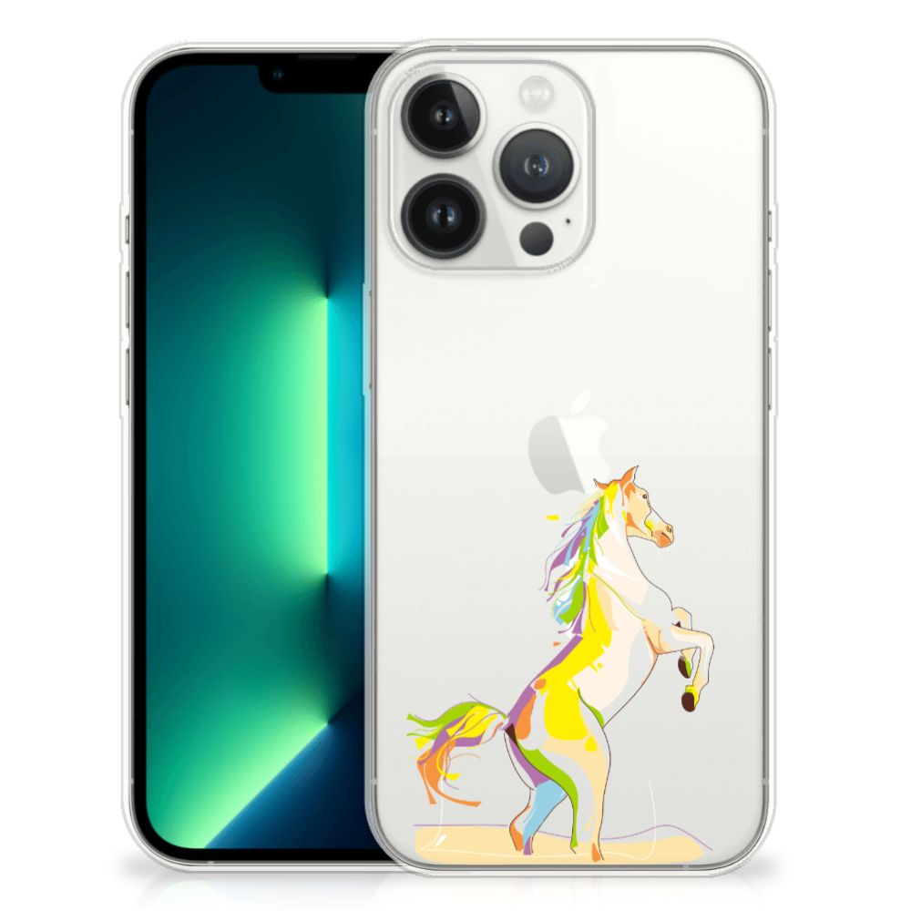 iPhone 13 Pro Max Telefoonhoesje met Naam Horse Color B2C Telecom
