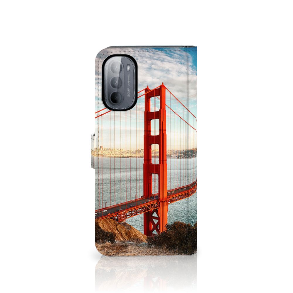 Motorola Moto G31 | G41 Flip Cover Golden Gate Bridge