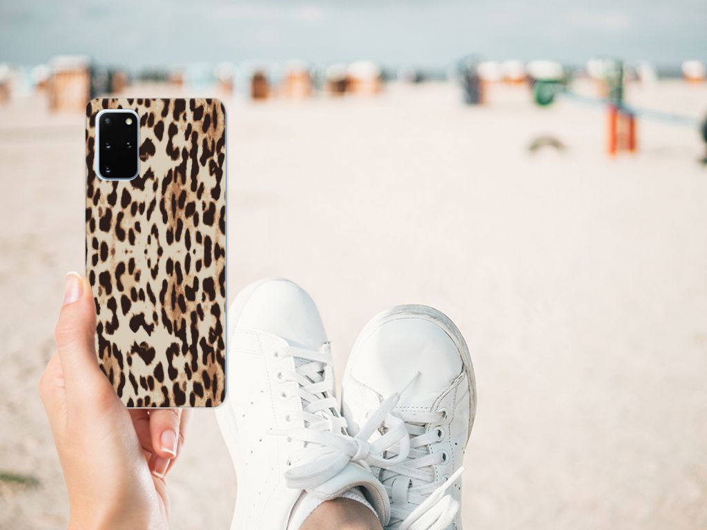 Samsung Galaxy S20 Plus TPU Hoesje Leopard B2C Telecom